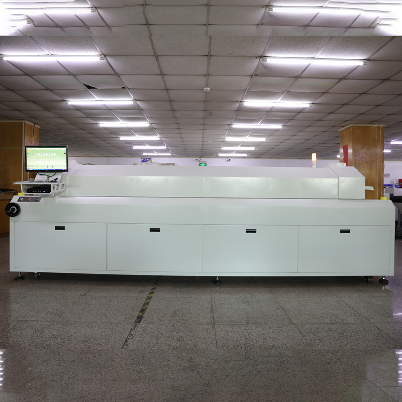 球盟会无铅回流焊八温区