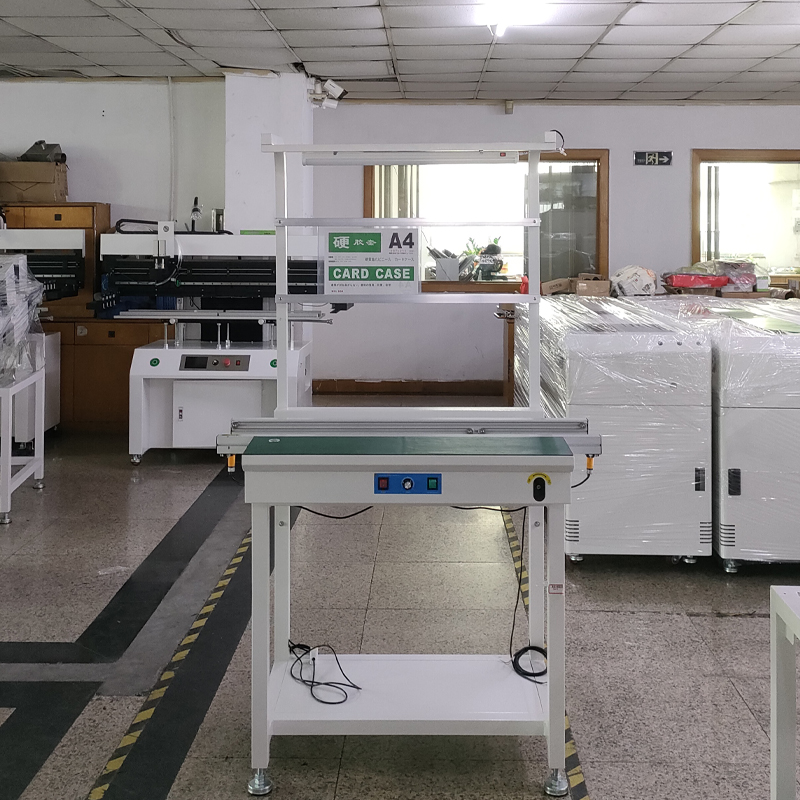 smt设备球盟会接驳台带灯架