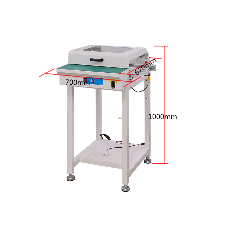 smt设备球盟会接驳台带防尘罩