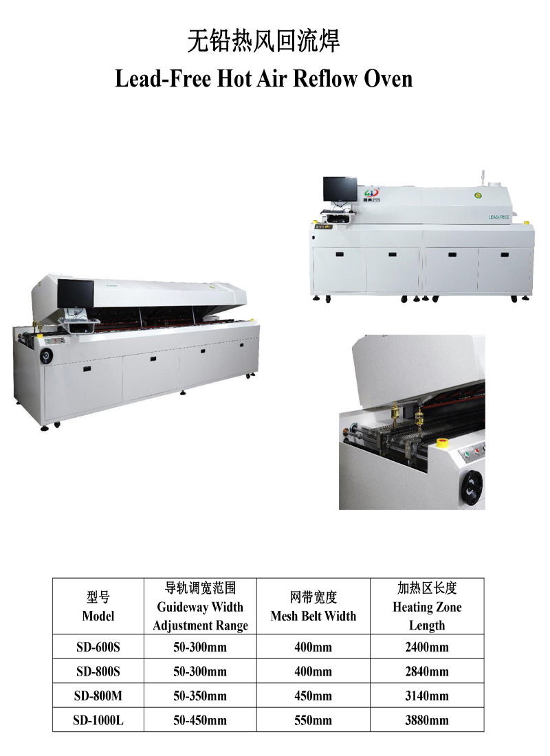 smt设备球盟会回流焊800L