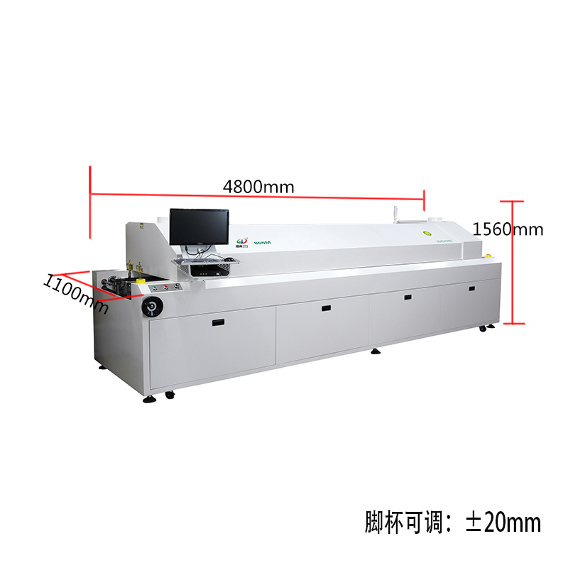 smt设备球盟会八温区回流焊
